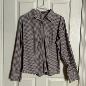 Long sleeve shirt in strips